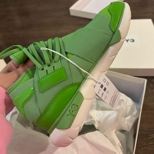 Y3 qasa high new never used sneakers mens size 9